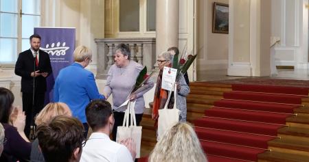 Priznanje za posebne dosežke za naj prostovoljski projekt so dobile prostovoljke društva Koroški medgen (7)